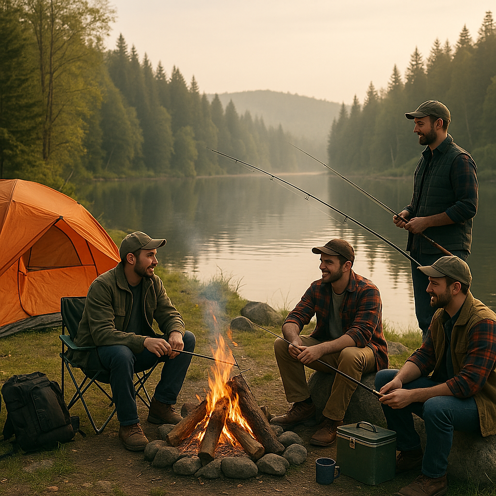 Guys Fishing