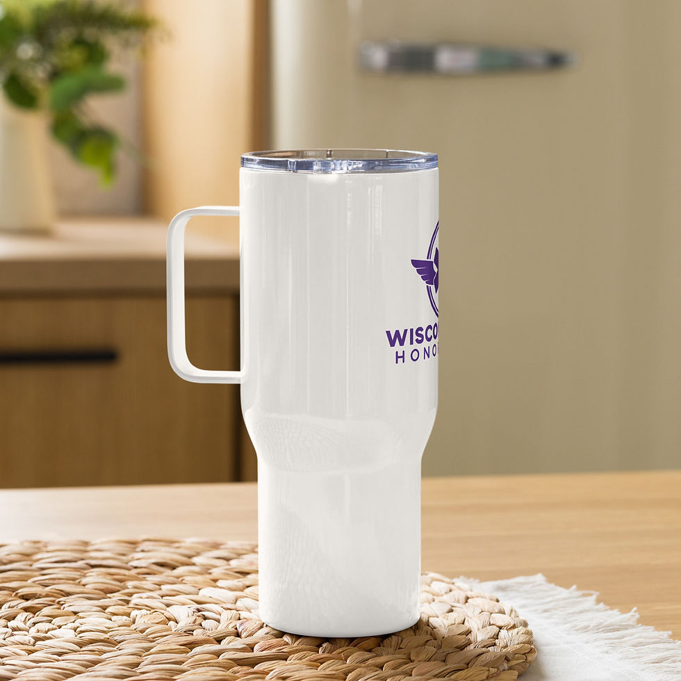 Thumbnail: Wings - Travel mug with a handle