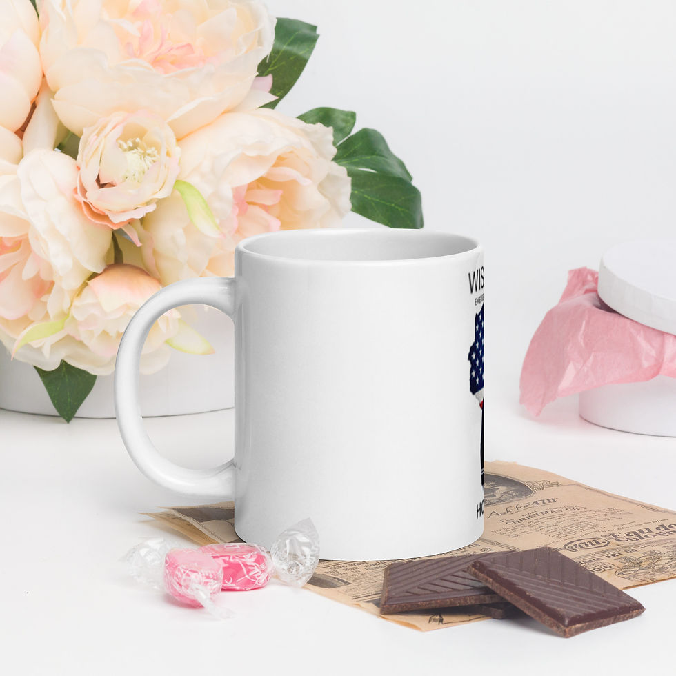Thumbnail: RWB - White glossy mug