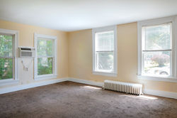 living room from stairs view