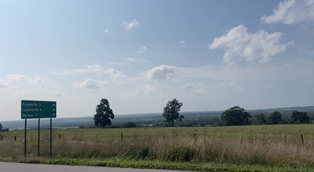 Genesee Valley View from 408/20A near BrickInn and Letchworth State Park