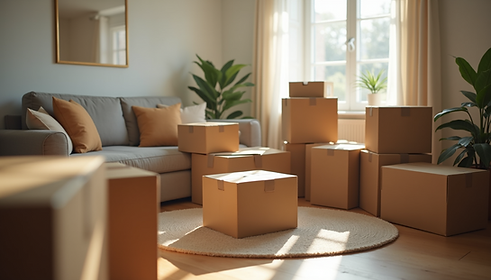 organisering vid flytten minskar stressen vid flytt