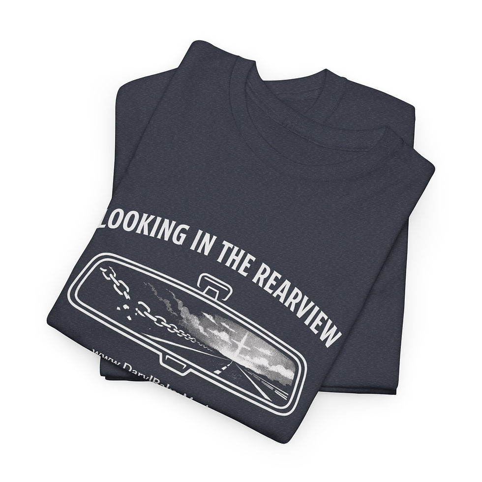 Thumbnail: Looking in the Rearview T-Shirt — Vintage Rearview Mirror Graphic Tee