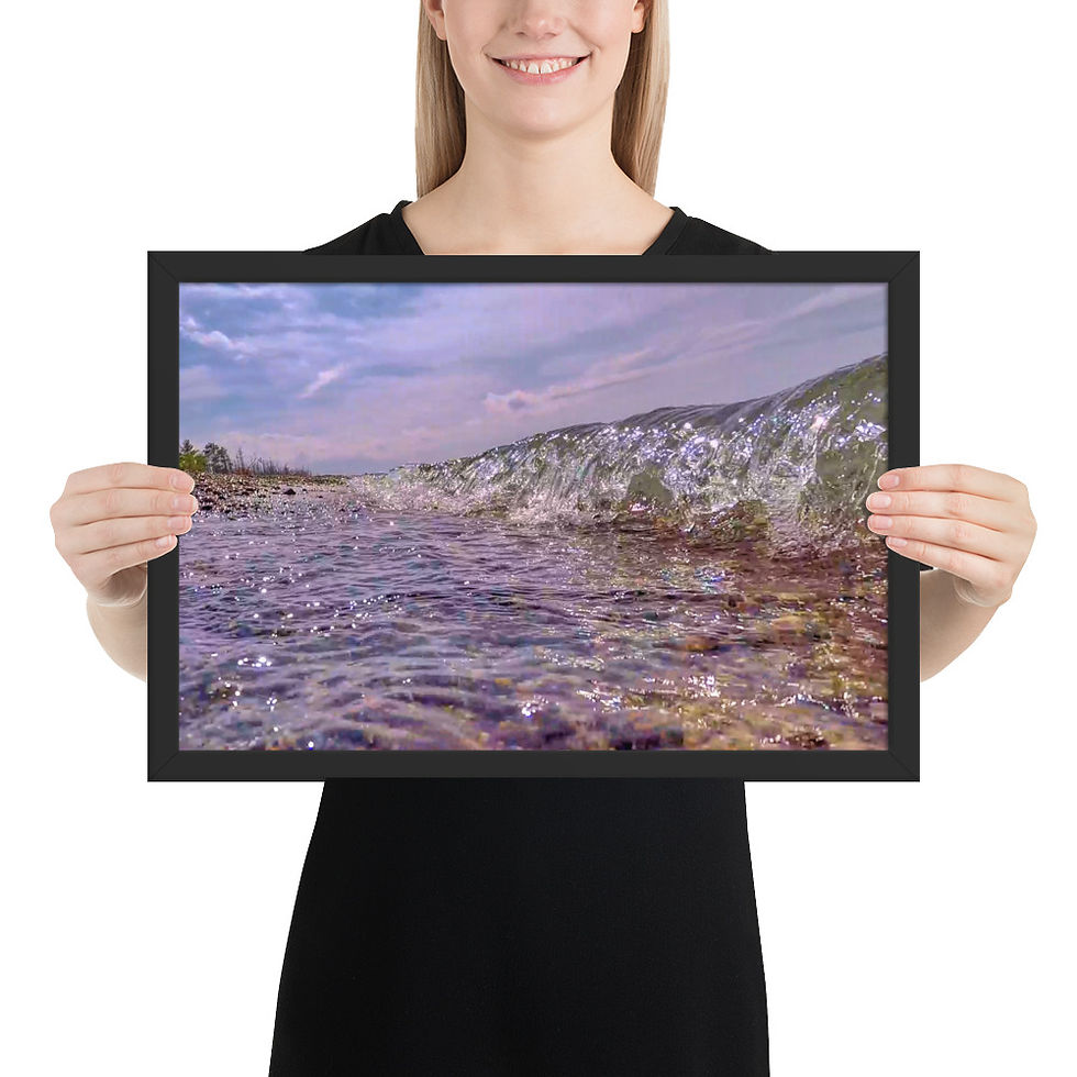 Thumbnail: Framed photo paper poster