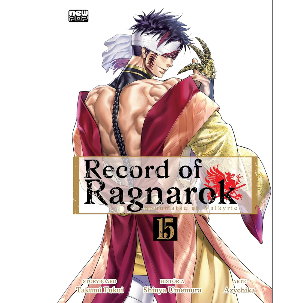 Record of Ragnarok: Volume 15 (Shuumatsu no Valkyrie) Capa comum – 6 abril 2026