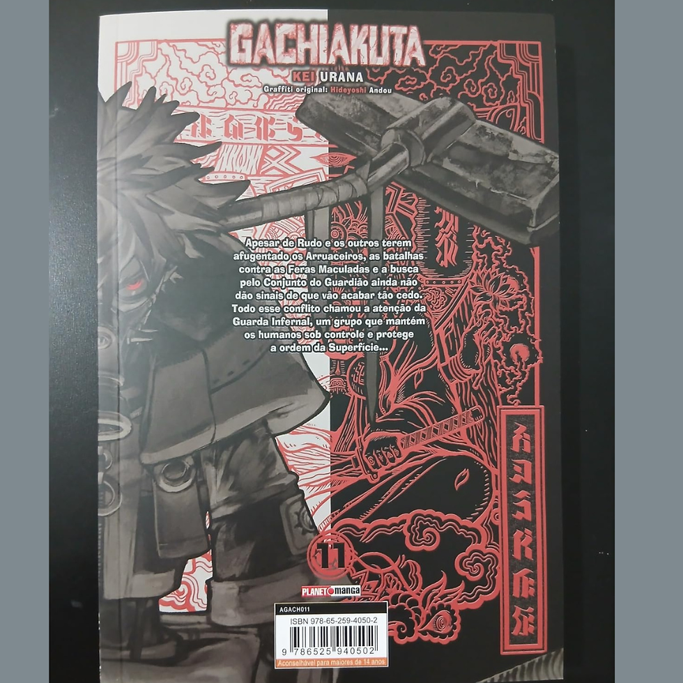 Miniatura: Gachiakuta 11 Capa comum – 30 dezembro 2025