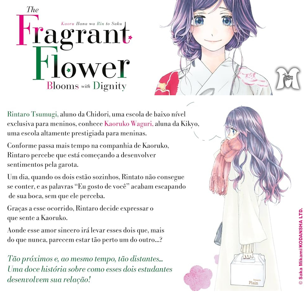 Miniatura: Kaoru Hana: The Fragrant Flower Blooms With Dignity - Vol. 06 Novo-Lacrado 2026