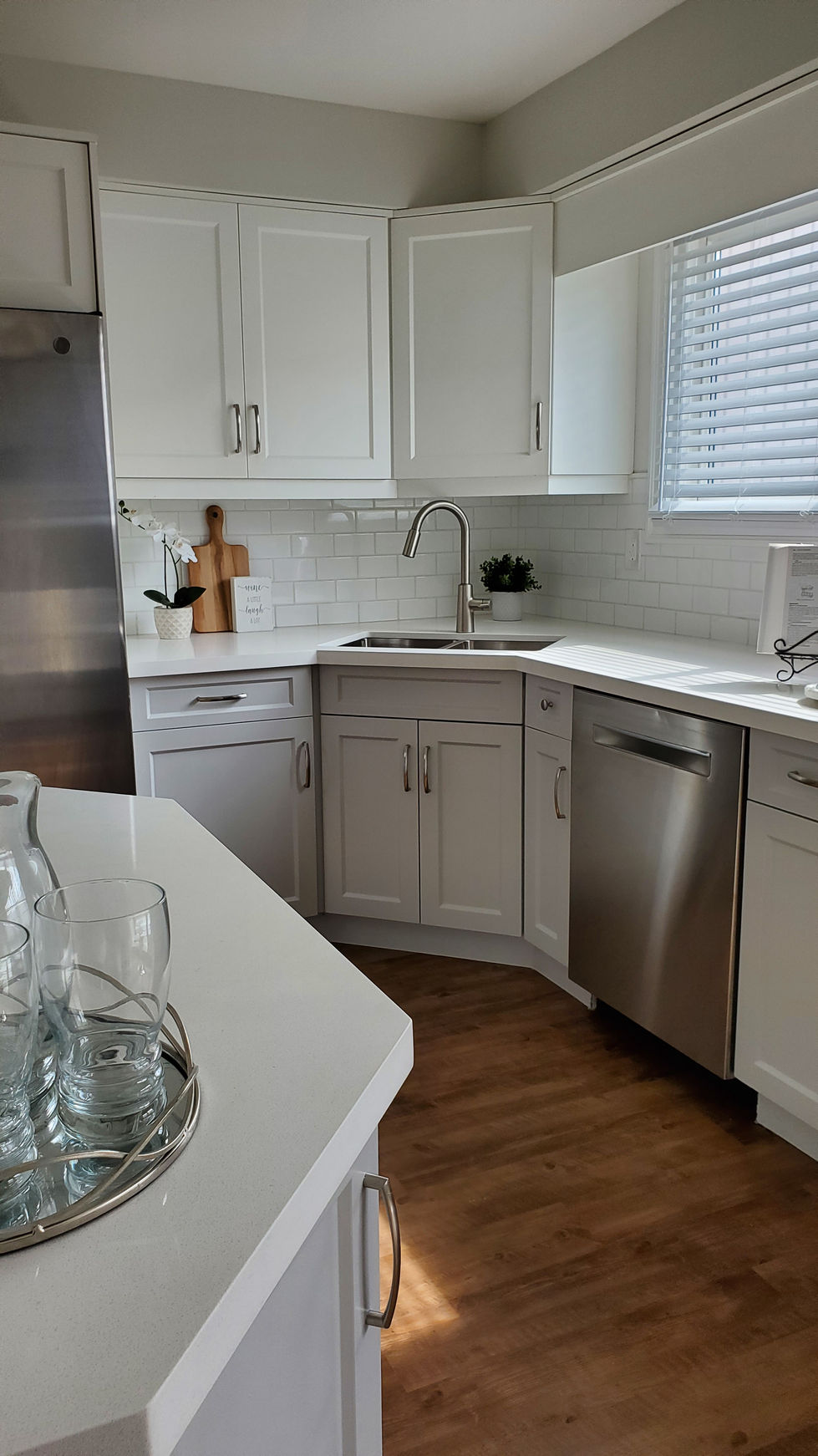 Staged Kitchen