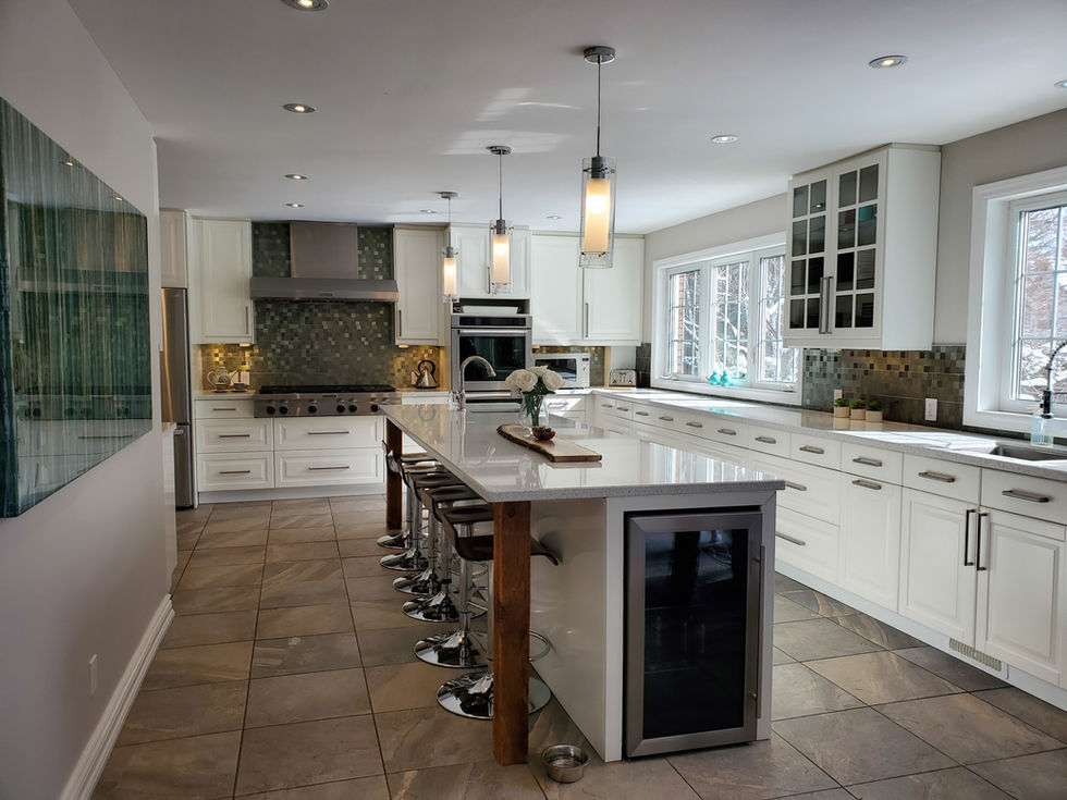 Staged Kitchen