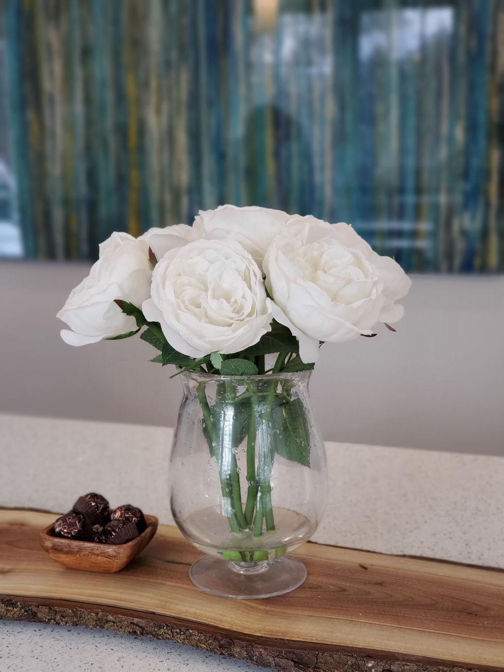 Staged Kitchen Vignette