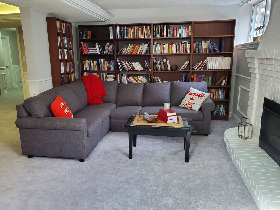 Staged Basement
