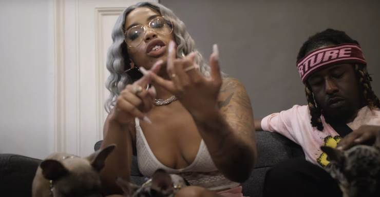 Trillary Banks and Park Hill are vibing with "Drop 4 Sale"