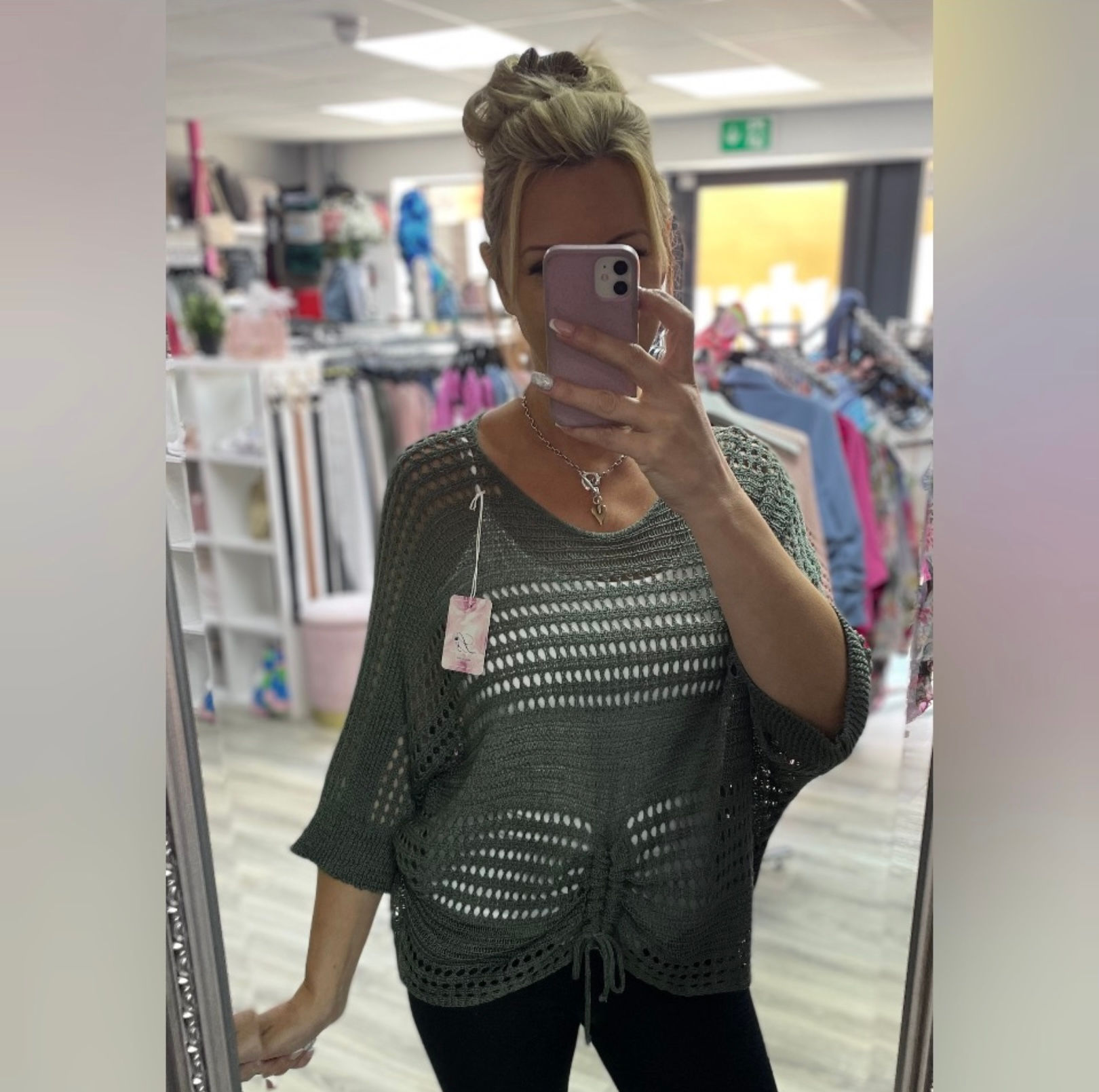 Bailey Knit (8-20) Khaki