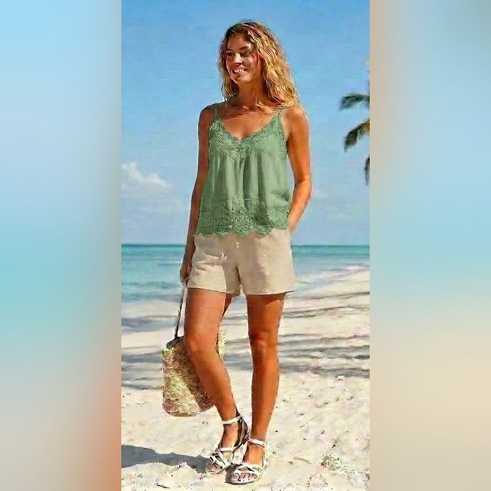 Thumbnail: Leoni Cami (10-18) Emerald Green