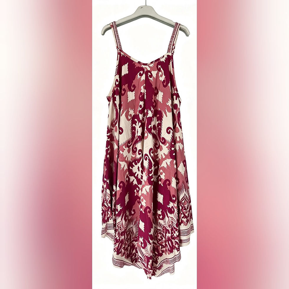 Thumbnail: Becky Strappy Dress (10-22) Assorted Colours 