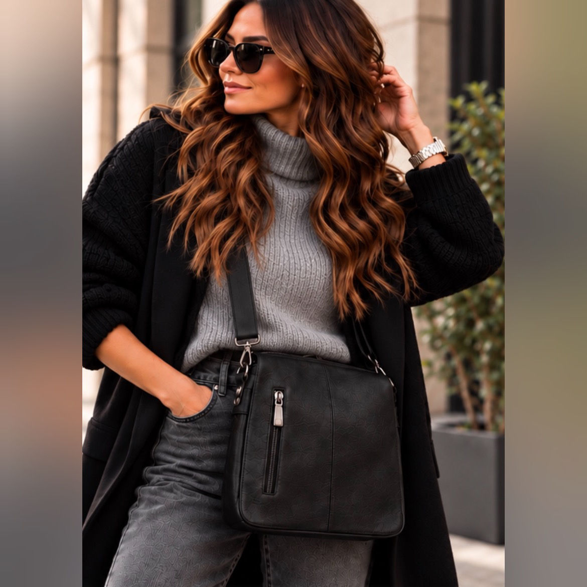 Small Satchel Black