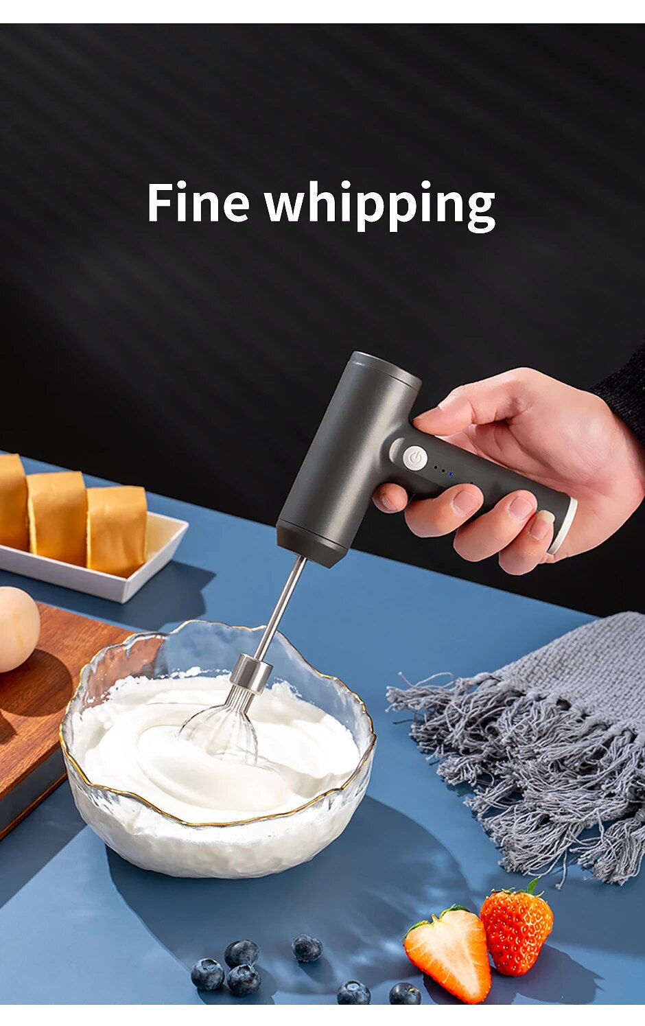 Thumbnail: ChefSpin™  Electric Food Mixer Portable 