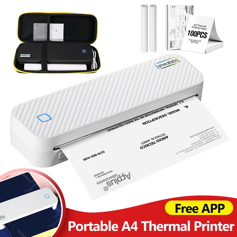 Thumbnail: PrintMate Go™ - Portable A4 Thermal Printer Bluetooth