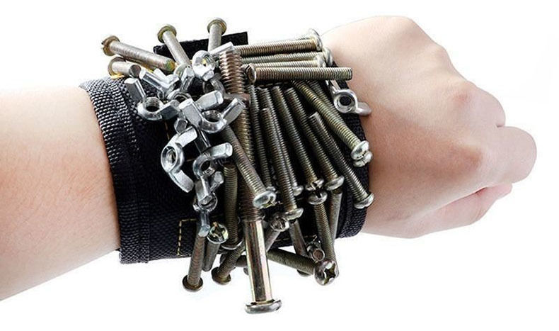 Thumbnail: Magnetic Wristbands Weak magnetism Holds Set screw Bracelet Movement Magnetic Na