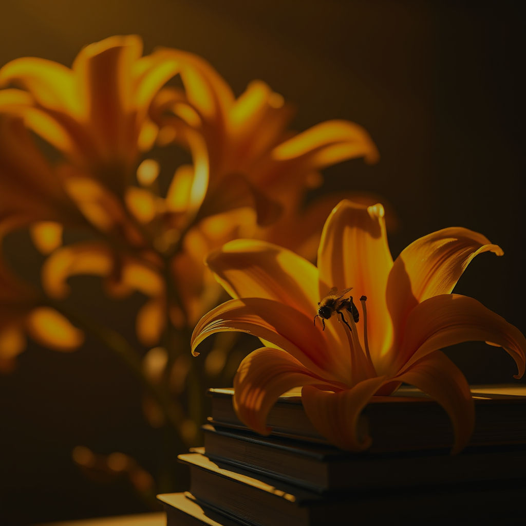 Books and pencils on a table, ready for study and learning purposes.