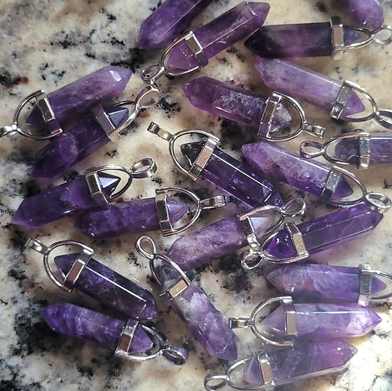 Amethyst Pendant: Spiritual, Purpose & Protection Crystal