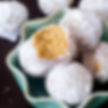Powdered Sugar Cake Donut Holes