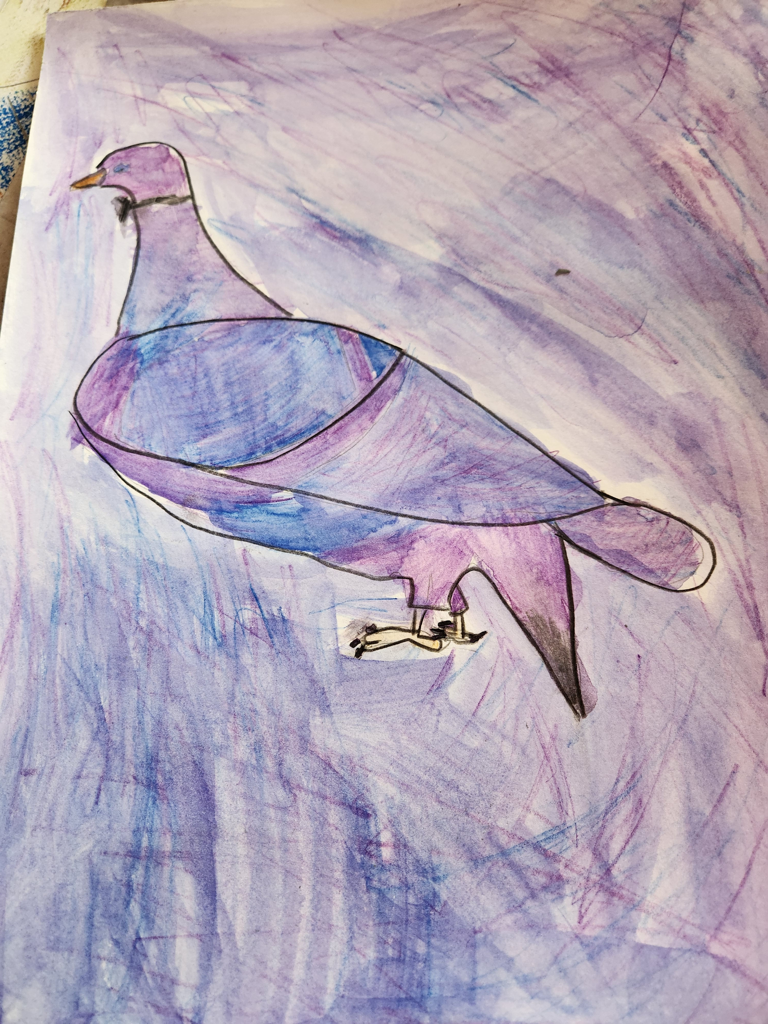 Charlotte Henderson - "The Purple Pigeon!"