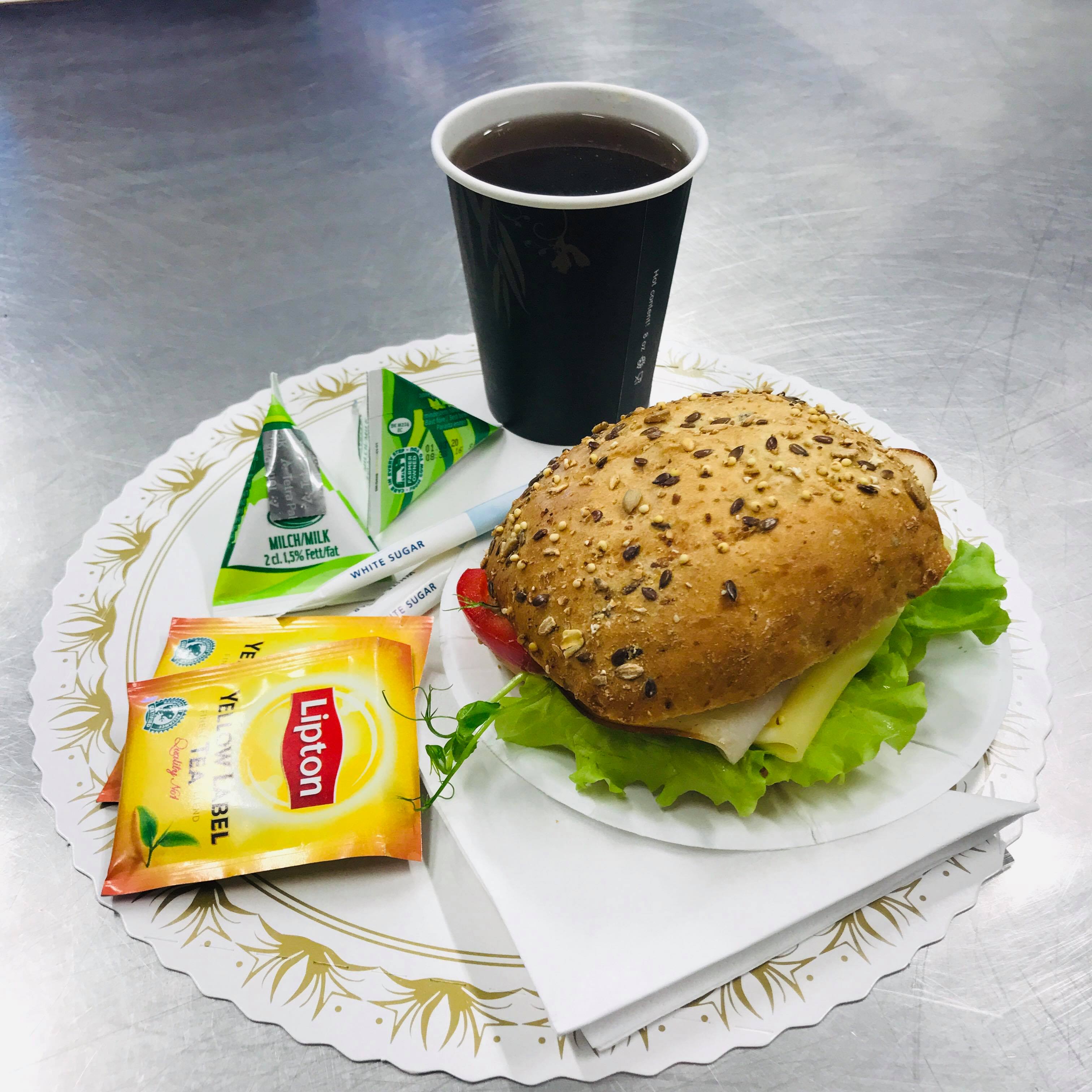 Arranged Food and Objects