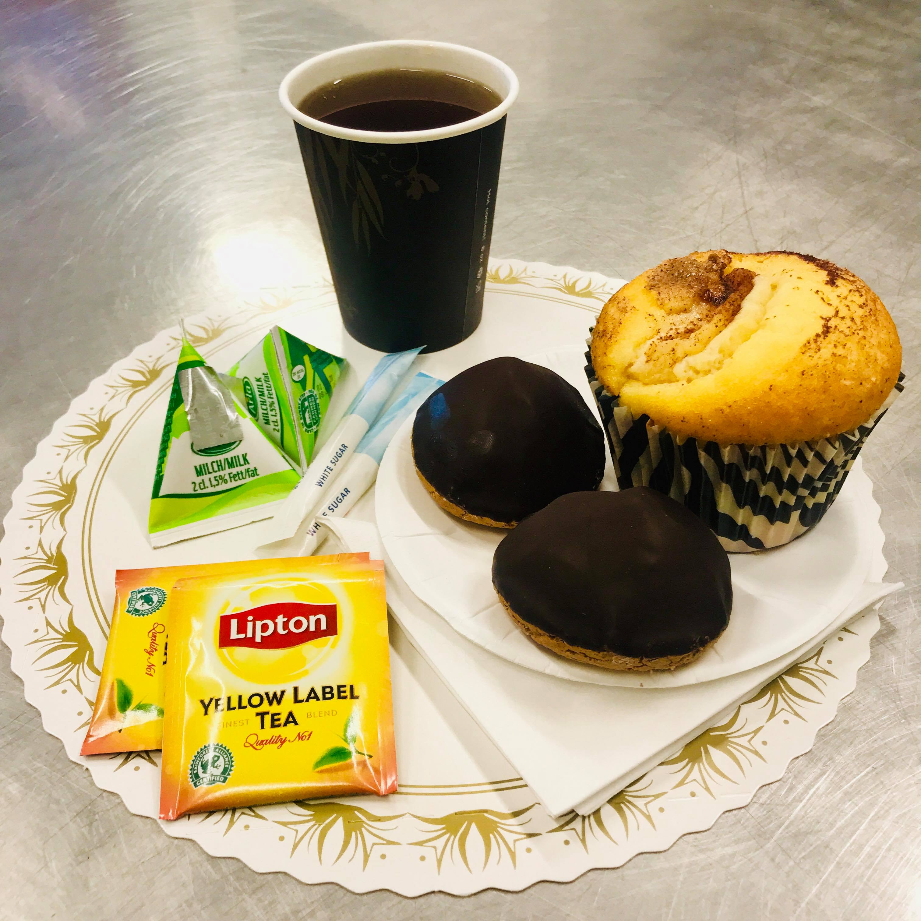 Arranged Food and Objects