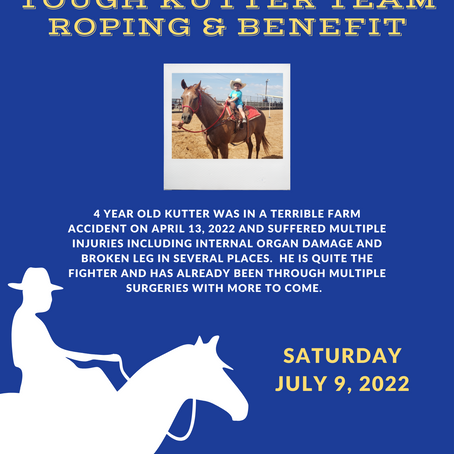 Tough Kutter Team Roping & Benefit