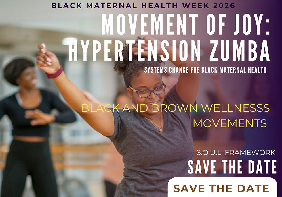 Movement of Joy: Hypertension Zumba