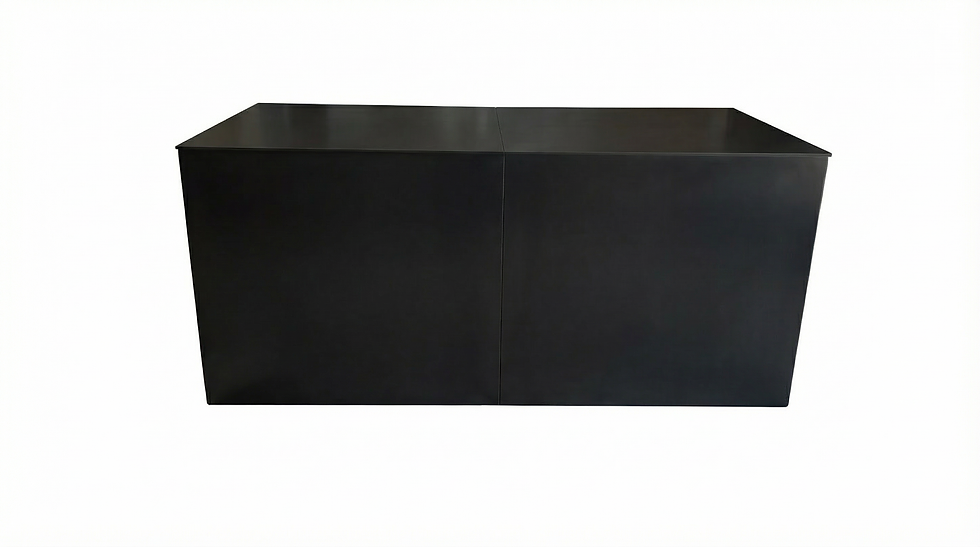 Miniaturbild: Panicbox Schwarz Beschichtet 180x80x80cm