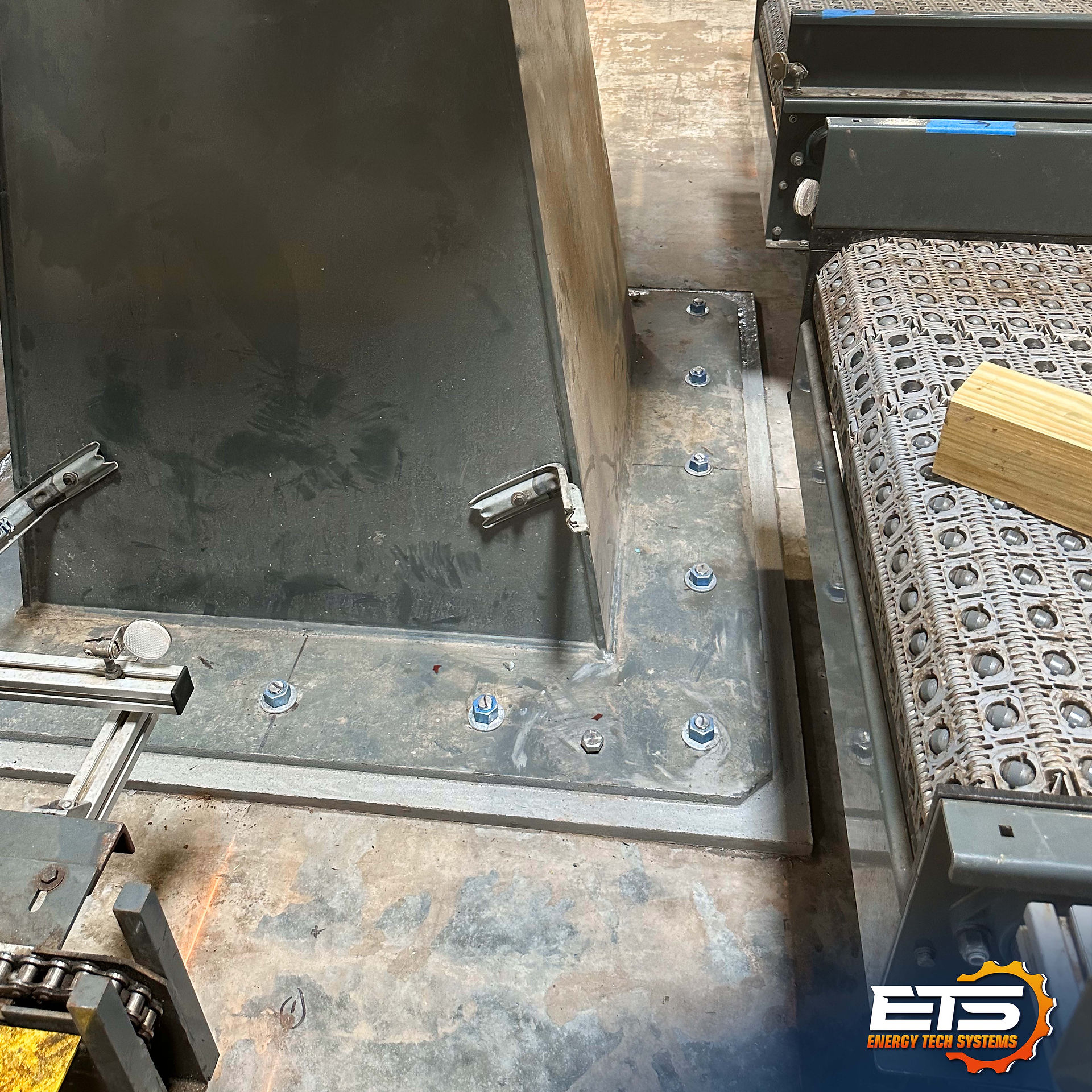 A Portion of the FasTrac CE 820 Gray Installation Process