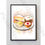 Thumbnail: cakes, bakery, shop, restaurant, cafe, decor, plate, print, art, wall, sponge, tart, fancy, carrot, poster, delicious. red