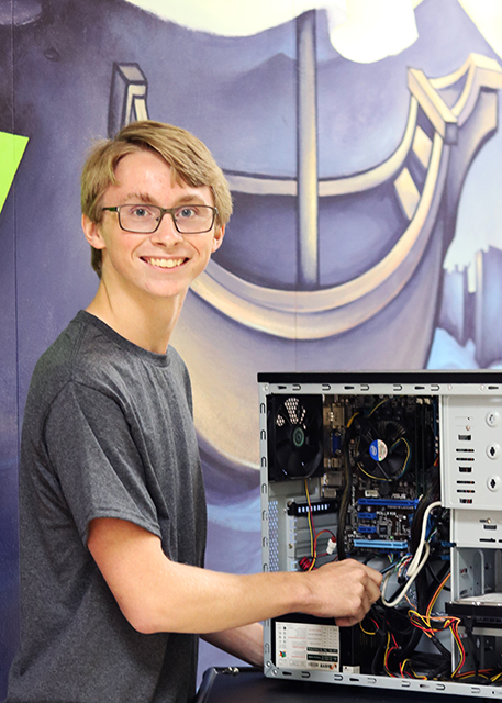 Student of the month Cameron
