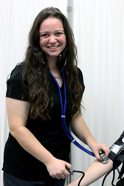 Student of the month Samantha