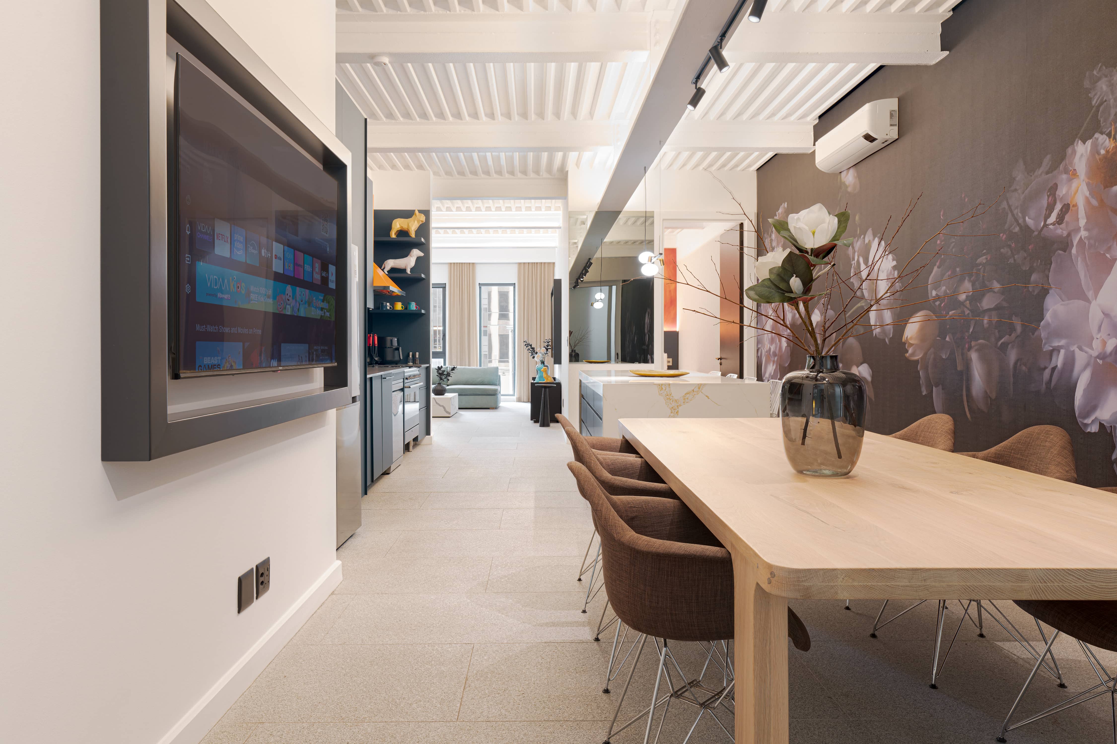 Professional photography for Airbnb apartment in Cape Town - dining area