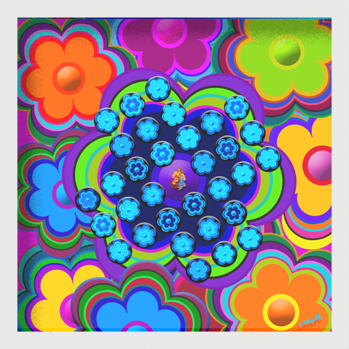 FLOWER POWER Solitär und Puzzle