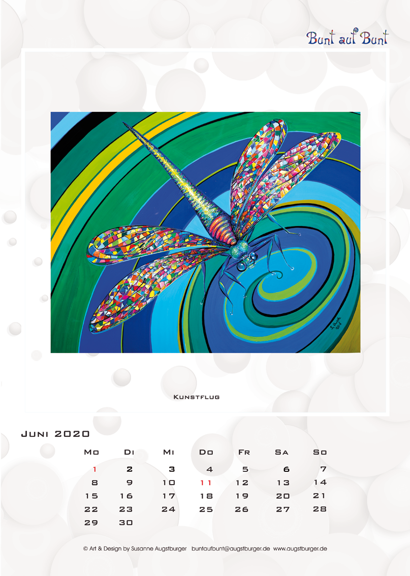 Thumbnail: Kunstkalender "Feinfühler 2020"