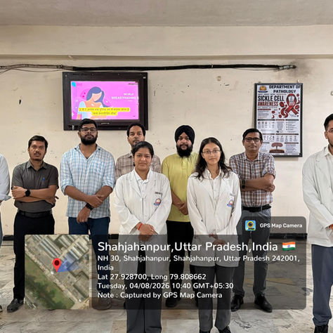 World Breastfeeding Week Celebrated at Varun Arjun Medical College & Rohilkhand Hospital