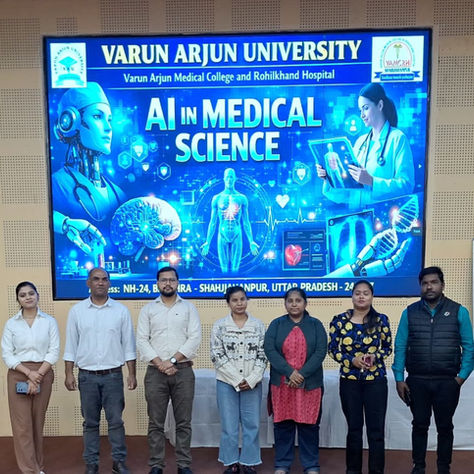 AI in Medical Science: Pre-Summit Event at Varun Arjun University