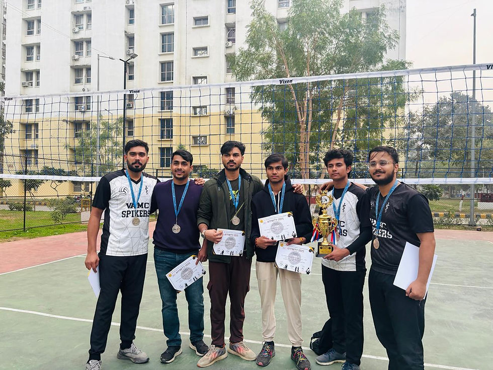 Beyond Academics: Varun Arjun Medical College Excels in Sports at AIIMS Raebareli