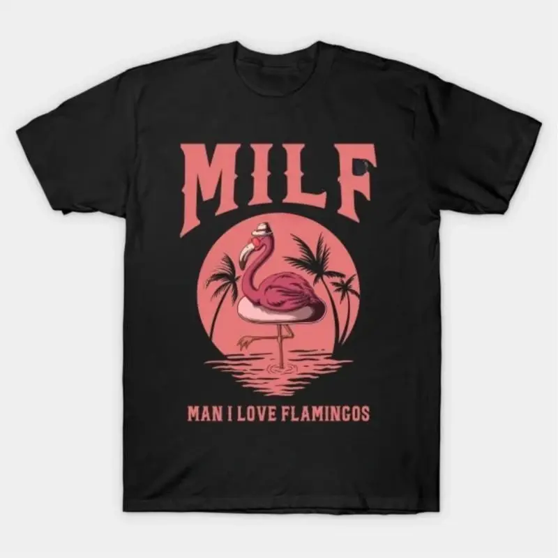 Camiseta holgada de algodón para hombre con estampado gráfico