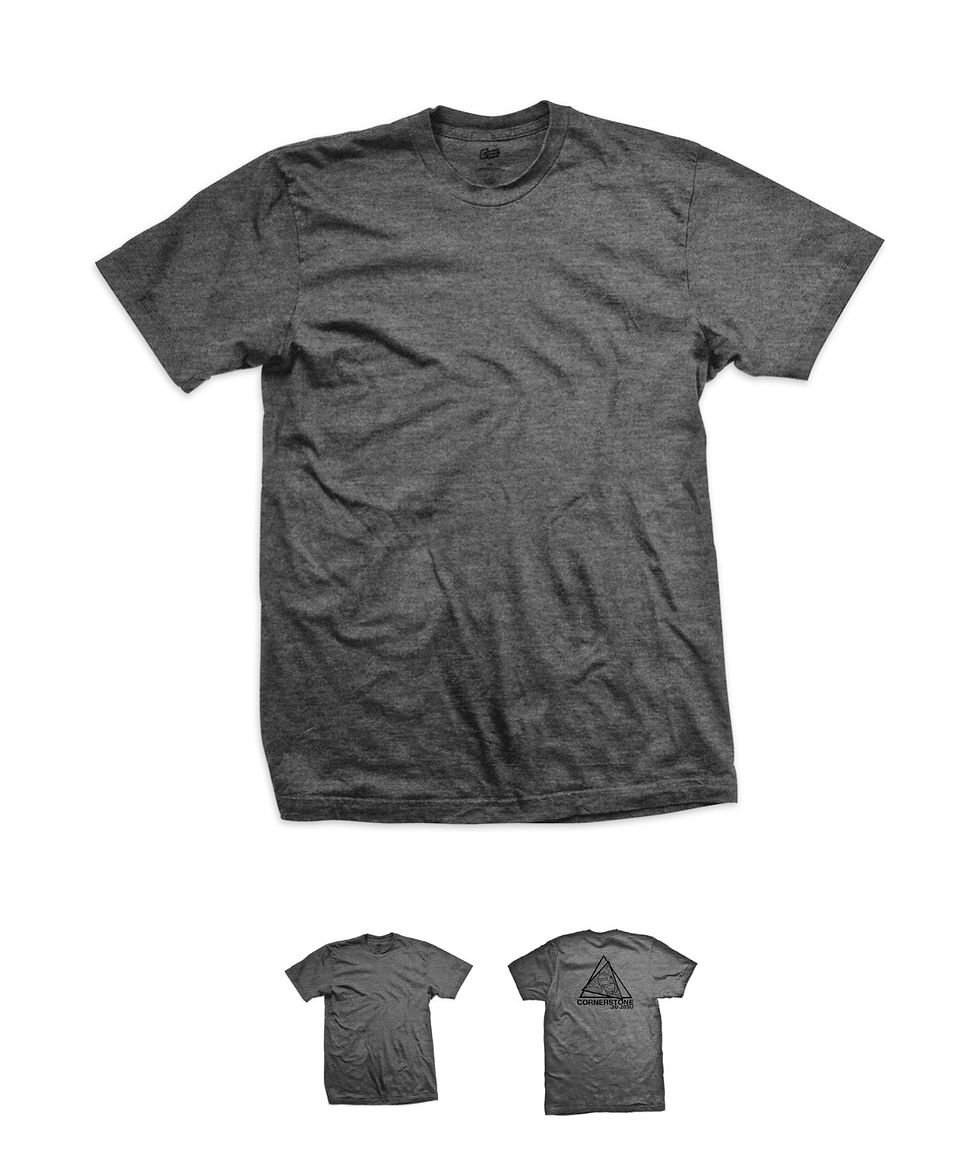 Thumbnail: Archive - Cornerstone JJ Unisex Tee (Athletic Grey)