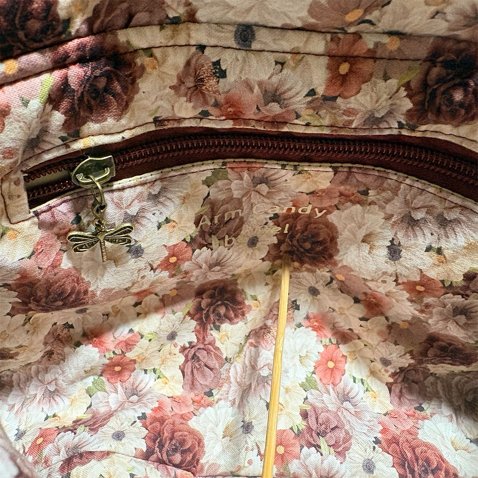 Thumbnail: Burgundy Embossed Harley Handbag