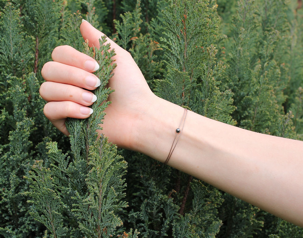 Miniaturbild: EinStein Armband mit Amethyst, Silberkugeln