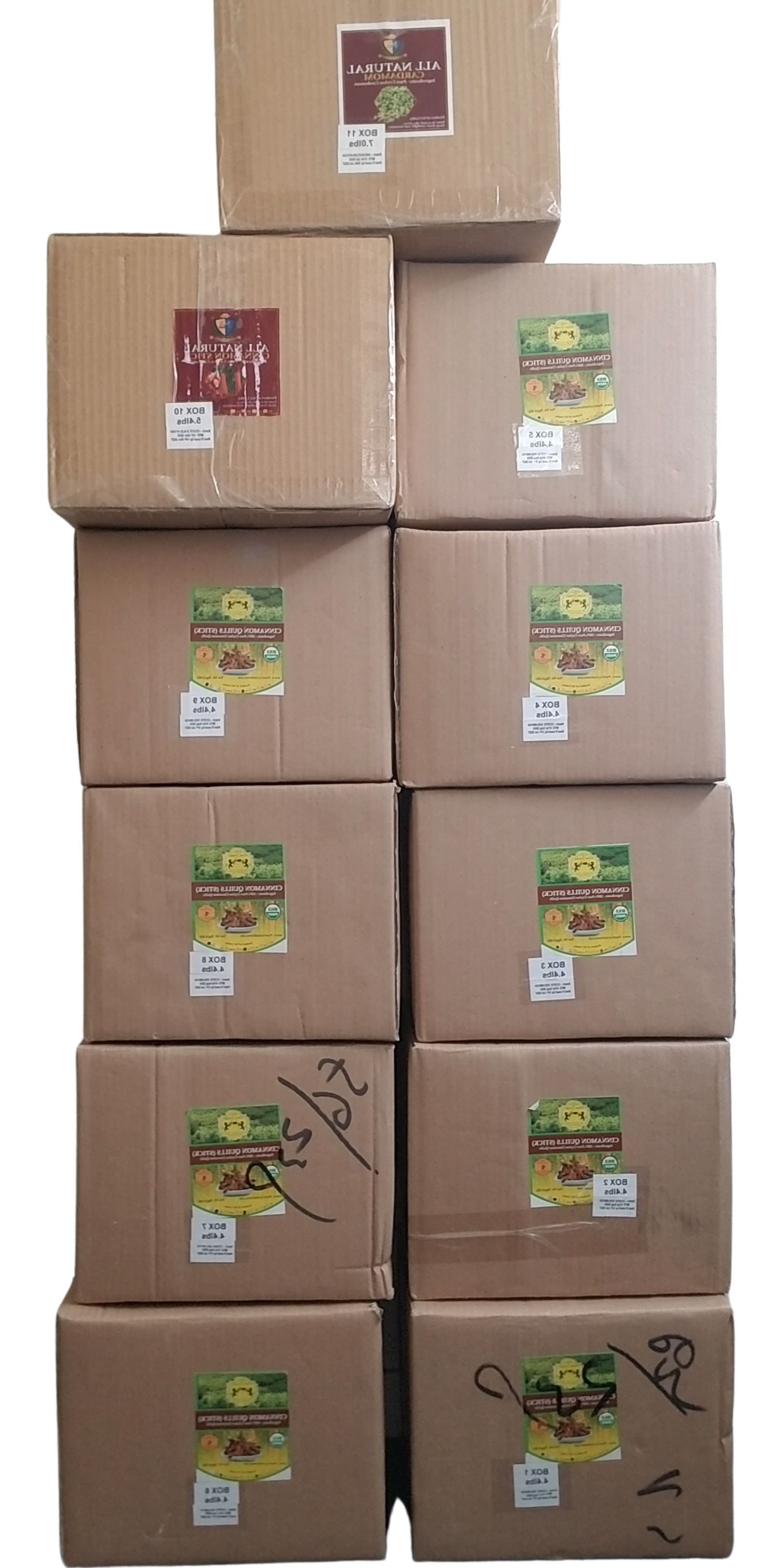 Pure Ceylon Cinnamon Stick 3″ C5 Grade B2B 100 Ibs