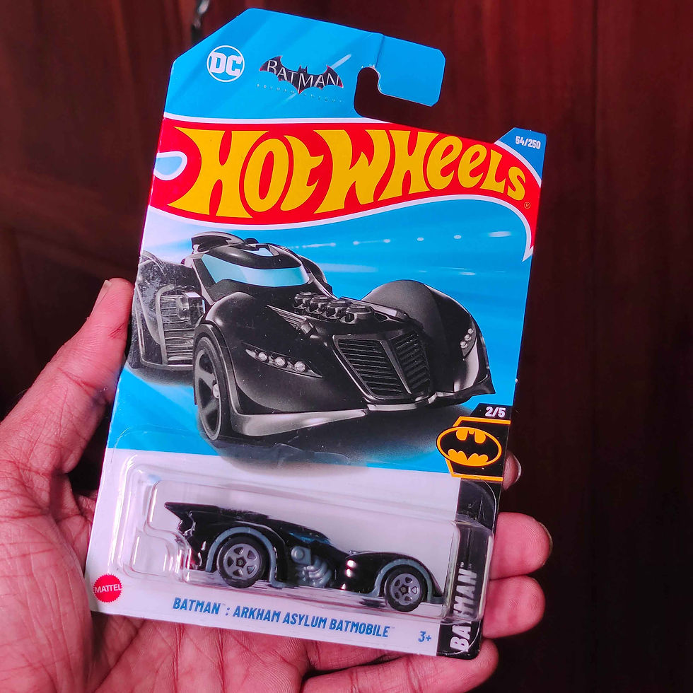 Hot Wheels Batman: Arkham Asylum Batmobile