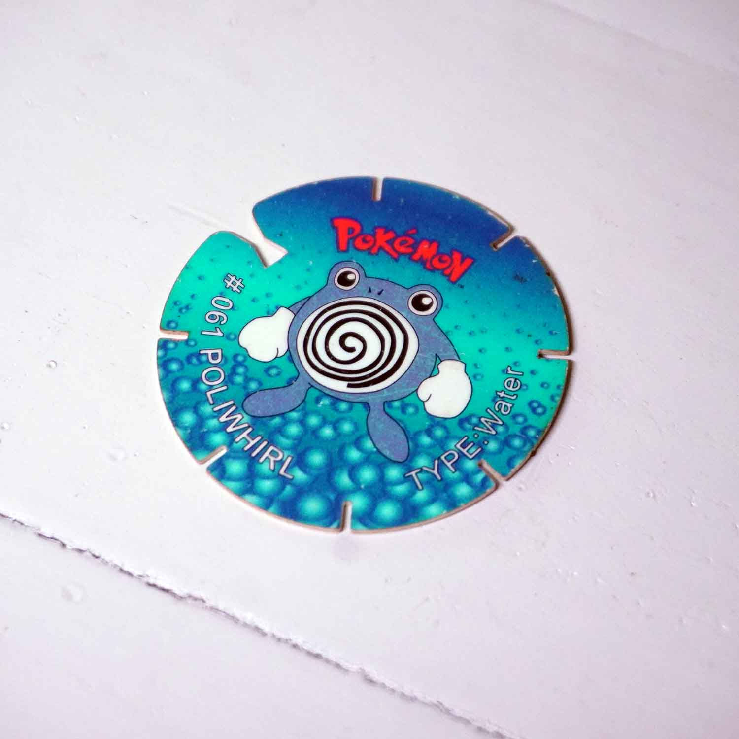 Cheetos Tazos Poliwhirl Pokemon