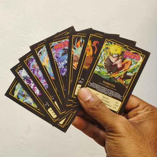 Naruto Collection Card Set - Arts & Crafts | www.indianfreebies.in